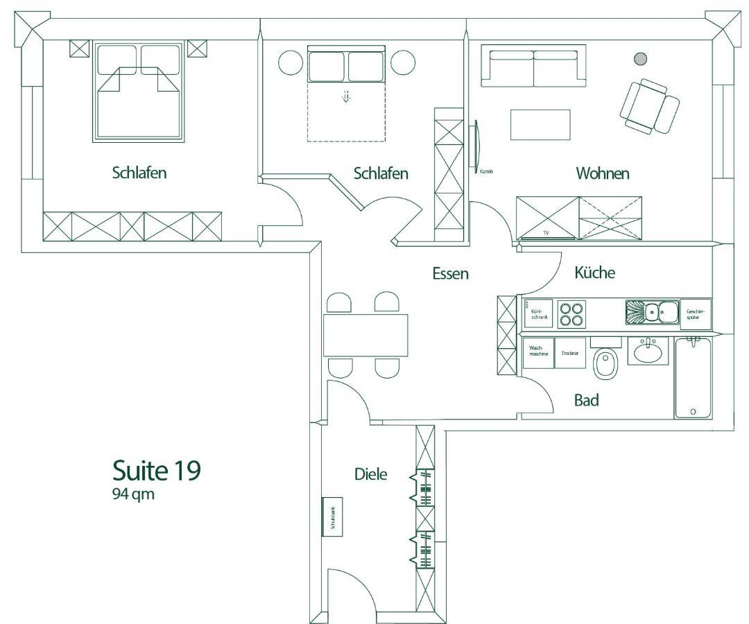 Brauhaus Suite 19 Sebnitz Exterior foto